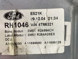 Ford C-MAX I Ręczny podnośnik szyby drzwi tylnych 3M51R24994CH