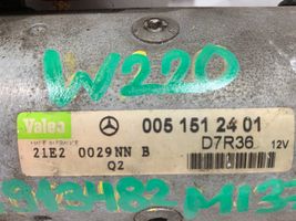 Mercedes-Benz S W220 Starteris A0051512401