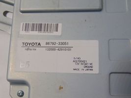 Toyota Camry VIII XV70  Pysäköintitutkan (PCD) ohjainlaite/moduuli 8679233051