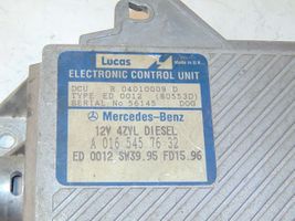 Mercedes-Benz E W210 Centralina/modulo del motore A0165457632