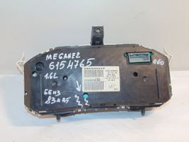 Renault Megane II Tachimetro (quadro strumenti) 8200074331