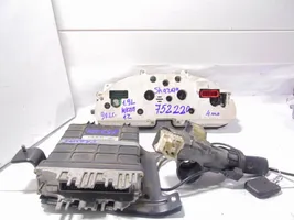 Volkswagen PASSAT B5 Engine ECU kit and lock set 3B0907401J
