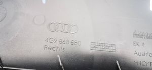 Audi A6 C7 Rivestimento pannello laterale del bagagliaio/baule 4G9863880