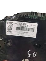 Audi A5 Compteur de vitesse tableau de bord 8T0920932Q