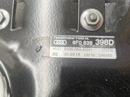 Audi A5 Elektryczny podnośnik szyby drzwi tylnych 8F0839398D