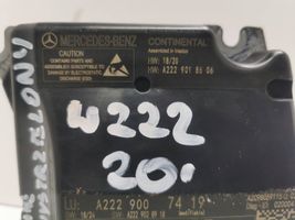 Mercedes-Benz S AMG W222 Centralina/modulo airbag A2229007419