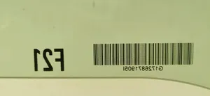 BMW 1 F20 F21 Vitre de fenêtre porte avant (4 portes) 