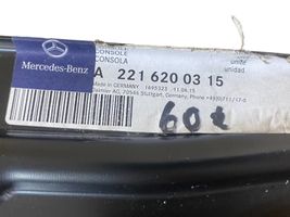 Mercedes-Benz S W221 Jäähdyttimen alatuen suojapaneeli A2216200315