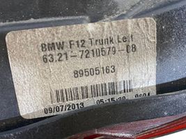 BMW 6 F12 F13 Galinis žibintas dangtyje 7210579