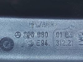Mercedes-Benz CLK A208 C208 Panneau de garniture tableau de bord 2086800165