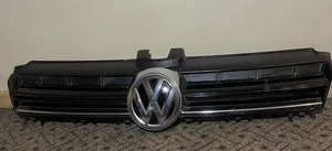 Volkswagen Golf VII Front bumper upper radiator grill 5G0853653E