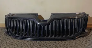 Skoda Octavia Mk3 (5E) Maskownica / Grill / Atrapa górna chłodnicy 5E0853653