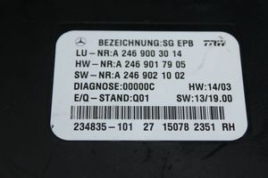 Mercedes-Benz B W246 W242 Module de commande de frein à main A2469003014