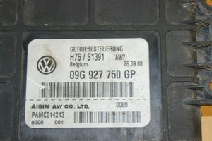 Volkswagen PASSAT CC Vaihdelaatikon ohjainlaite/moduuli 09G927750GP