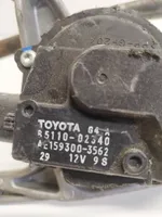 Toyota Auris E210 Tiranti e motorino del tergicristallo anteriore 8511002340