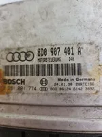 Audi A4 S4 B5 8D Moottorin ohjainlaite/moduuli 8D0907401A