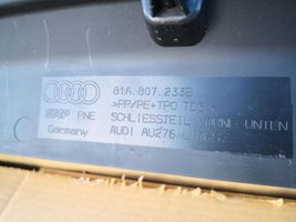 Audi Q2 - Osłona tylna podwozia pod zderzak 81A807233B   BAX