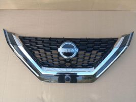 Nissan Qashqai J12 Grille calandre supérieure de pare-chocs avant 623106UA     BAX