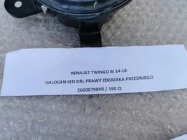 Renault Twingo III Lampa LED do jazdy dziennej 266007904R