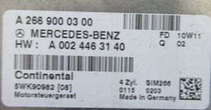 Mercedes-Benz B W245 Moottorin ohjainlaite/moduuli A2669000300