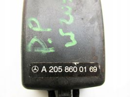 Mercedes-Benz C W205 Klamra przedniego pasa bezpieczeństwa A2058600169