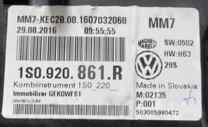 Volkswagen Up Licznik / Prędkościomierz 1S0920861R