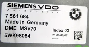 BMW 5 E60 E61 Calculateur moteur ECU 7561684
