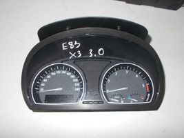 BMW X3 E83 Tachimetro (quadro strumenti) 341312701