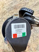 Audi Q7 4L Ceinture de sécurité arrière 606898300