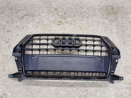 Audi Q3 8U Front bumper upper radiator grill 8U0853653M