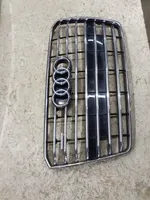 Audi A8 S8 D4 4H Maskownica / Grill / Atrapa górna chłodnicy 4H0853651AB