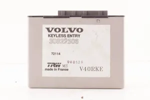 Volvo S40, V40 Module de contrôle sans clé Go 30822506