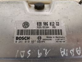 Skoda Fabia Mk1 (6Y) Calculateur moteur ECU 038906012GD