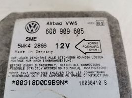 Volkswagen PASSAT B5.5 Unidad de control/módulo del Airbag 6Q0909605