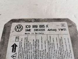 Volkswagen Polo V 6R Centralina/modulo airbag 1C0909605K