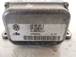 Volkswagen Golf V ESP (stabilumo sistemos) daviklis (išilginio pagreičio daviklis) 1K0907655B