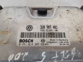 Volkswagen Golf V Calculateur moteur ECU 3U0907401