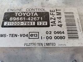 Toyota RAV 4 (XA30) Calculateur moteur ECU 8966142671