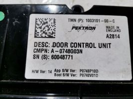 Tesla Model S Door control unit/module 0748G03N