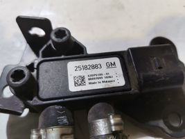 Chevrolet Cruze Czujnik ciśnienia spalin 25182883
