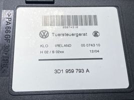 Volkswagen Touareg I Moteur de lève-vitre de porte avant 3D1959793A