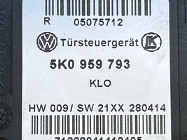 Volkswagen Caddy Silniczek podnośnika szyby drzwi przednich 5K0959793