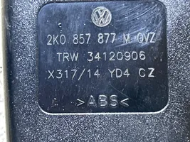 Volkswagen Caddy Boucle de ceinture de sécurité avant 2K0857877M