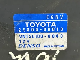 Toyota Avensis T270 Soupape vanne EGR 258000R010
