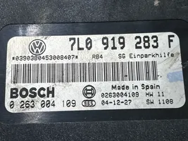 Volkswagen Touareg I Pysäköintitutkan (PCD) ohjainlaite/moduuli 7L0919283F