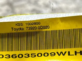 Toyota Yaris Poduszka powietrzna Airbag fotela 739200D020