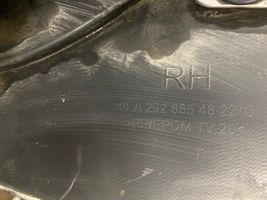 Mercedes-Benz GLE (W166 - C292) Rivestimento del pannello parte angolare del paraurti anteriore A2928854822