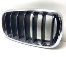 BMW X5 F15 Griglia superiore del radiatore paraurti anteriore 51137373690
