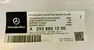 Mercedes-Benz GLE (W166 - C292) Priekinis sustiprinimas bamperio A2928851200