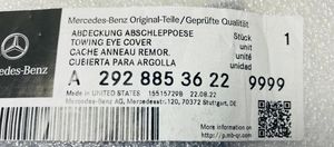 Mercedes-Benz GLE (W166 - C292) Tappo/coprigancio di traino anteriore A2928853622